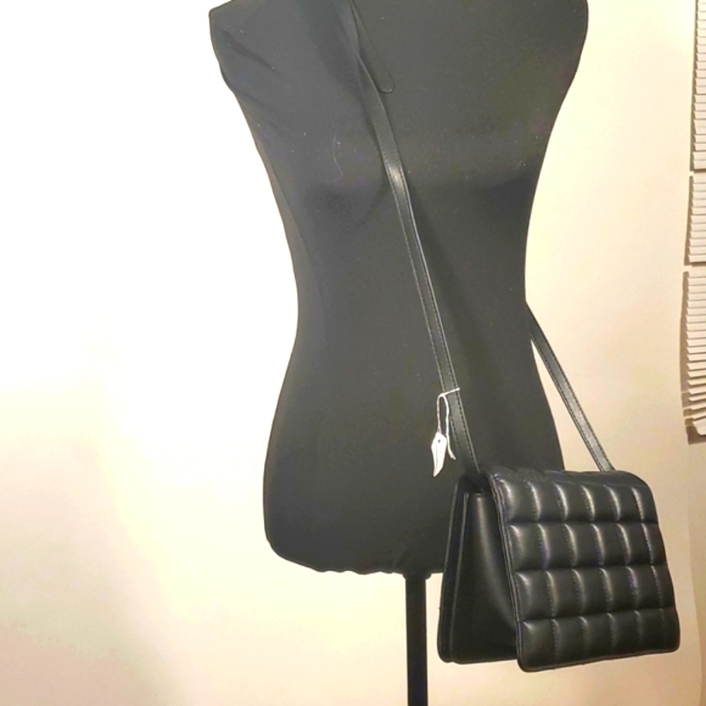 H&M Black Puff Shoulder Crossbody purse - Picture 7 of 16